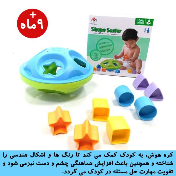 کره جا گذاری اشکال هندسی (کره هوش)